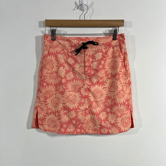 Ripskirt Hawaii Dresses & Skirts - RipSkirt Hawaii Boho Surfer Wrap Skirt Peach Sunflower Small Vibrant Beachy